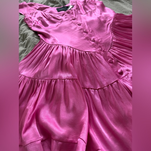 Vanessa Mooney Vibrant Pink Elisabeth Romper NWT - Picture 8 of 10